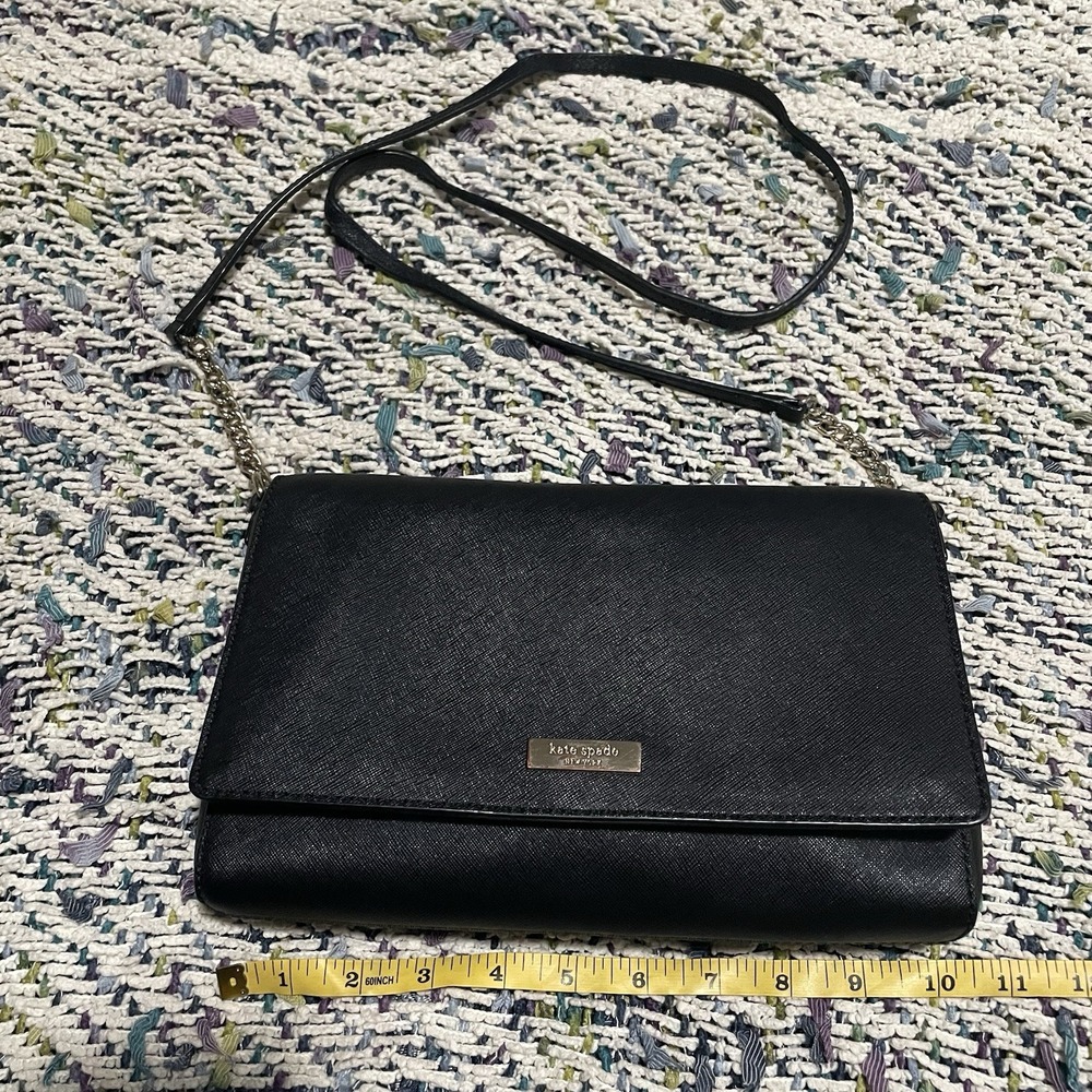 Kate Spadeβ Black Alek Crossbody Charlotte Street Tilden Place Leather satchel